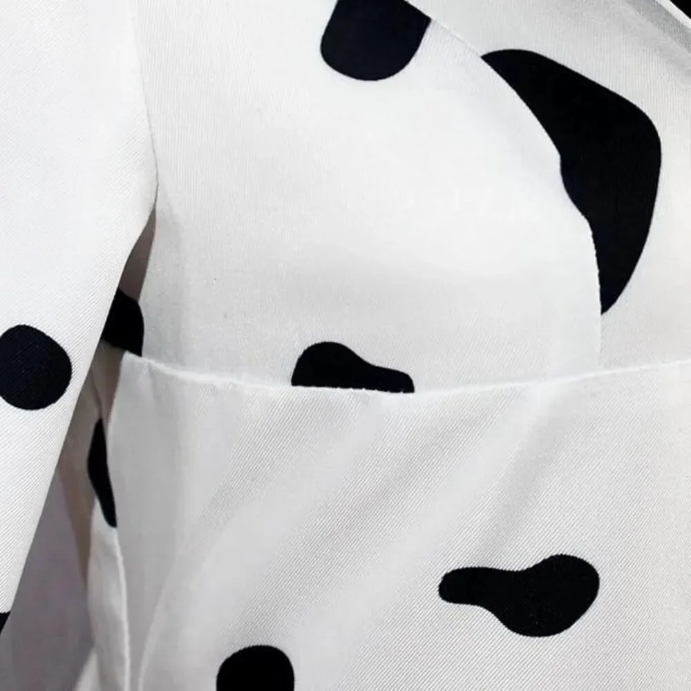 Girls Halloween Costume Dress Up Dalmatian Print Outfit 9-10yr Olds NEW